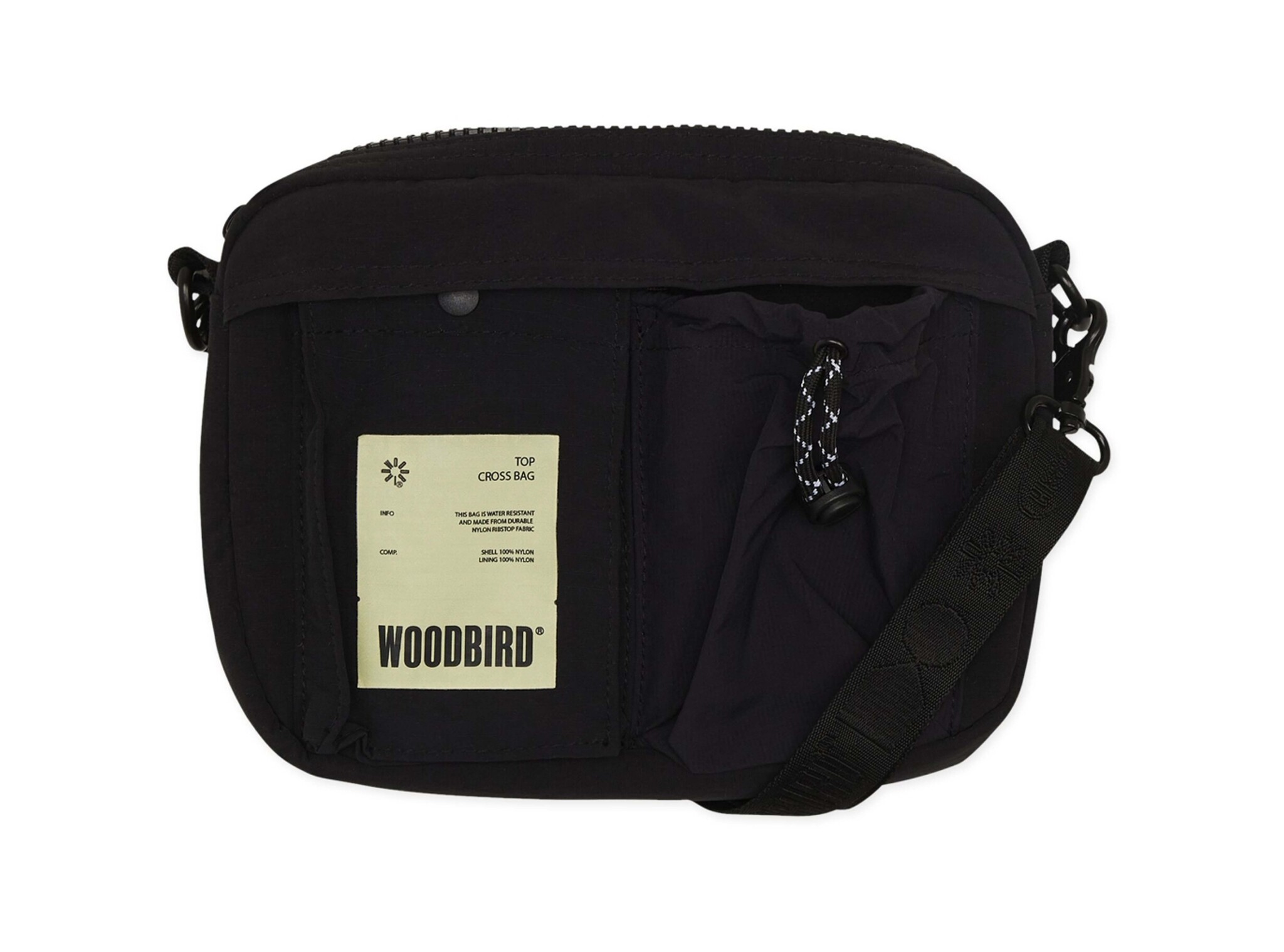 Top Cross Bag Black 2336 020 Woodbird Top Cross Bag Black 2336 020