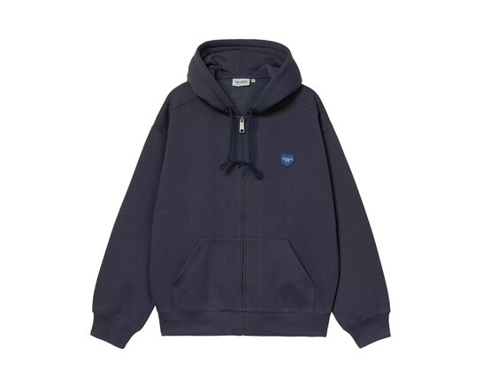 Carhartt WIP Hooded Heart II Hartt Sweat Jacket Blue I035176.01.XX.03