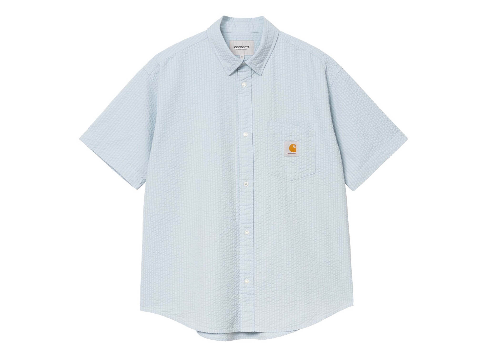 SS Toland Shirt Blue Fog I035151.31S.XX.03 Carhartt WIP SS Toland Shirt Blue Fog I035151.31S.XX.03