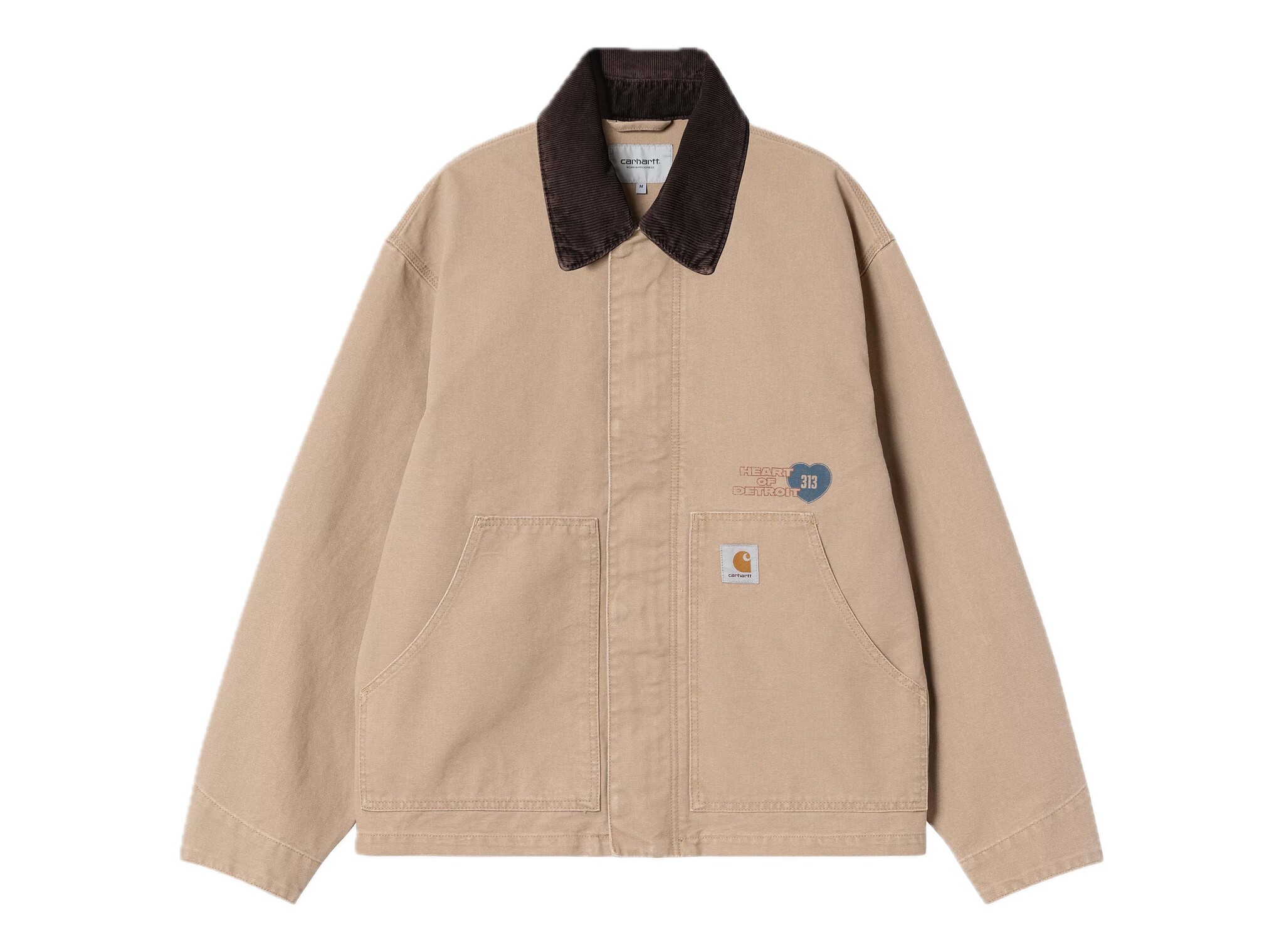 OG Arcan Graphic Jacket Dusty H Brown Tobacco I035553.2N2.60.03 Carhartt WIP OG Arcan Graphic Jacket Dusty H Brown Tobacco I035553.2N2.60.03