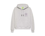 New Amsterdam Surf Association Sprayed Logo Hoodie Ash 2504003001