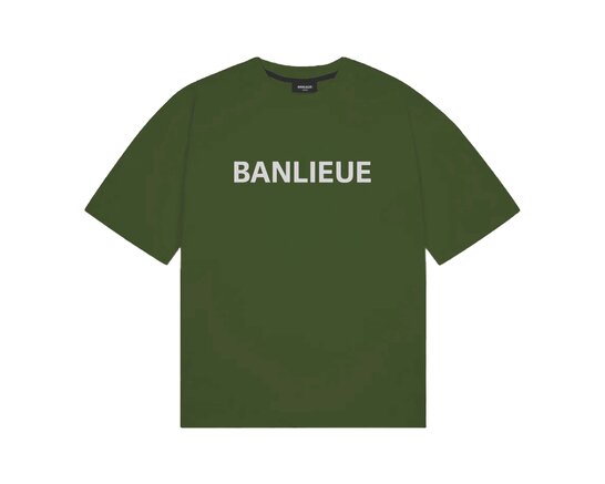 Reflective Print T-Shirt Nardo Green BPLUS-FW23-TS04-330