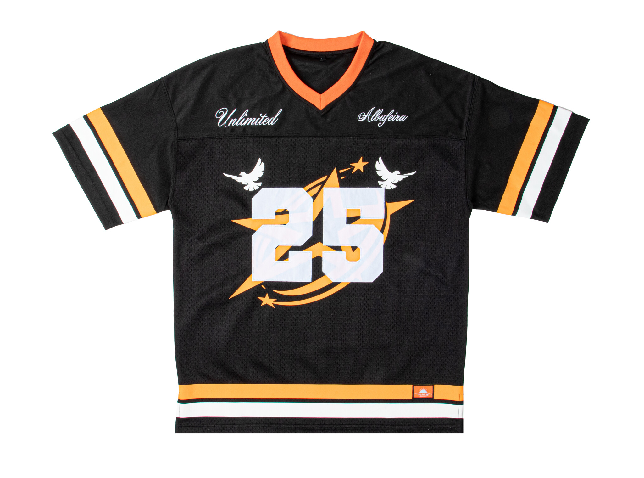 x Unlimited Albufeira Jersey Black Orange Bruut x Unlimited Albufeira Jersey Black Orange