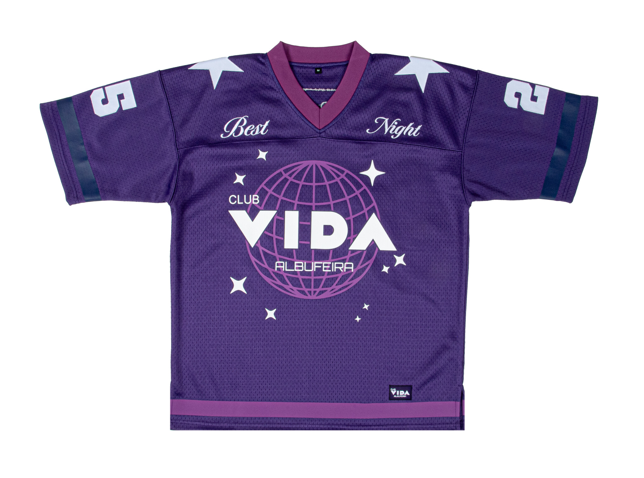 x Vida Albufeira Jersey Purple White Bruut x Vida Albufeira Jersey Purple White