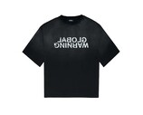 Global Warning Sun Faded Mirrored Logo T-shirt Black DDMLTB
