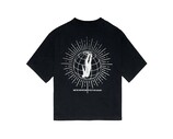 Global Warning Far Apart Logo T-shirt Washed Black DDFALTWB