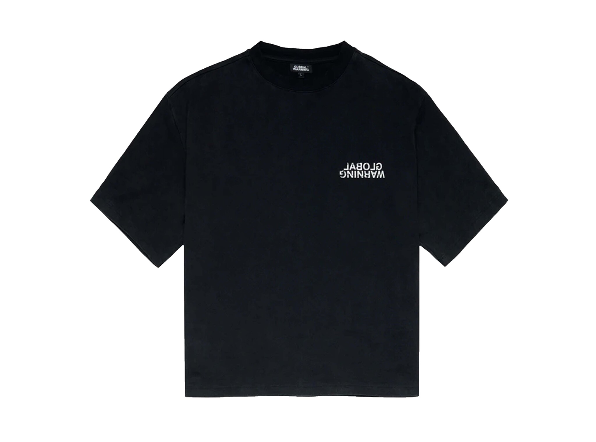 Far Apart Logo T-shirt Washed Black DDFALTWB Global Warning Far Apart Logo T-shirt Washed Black DDFALTWB