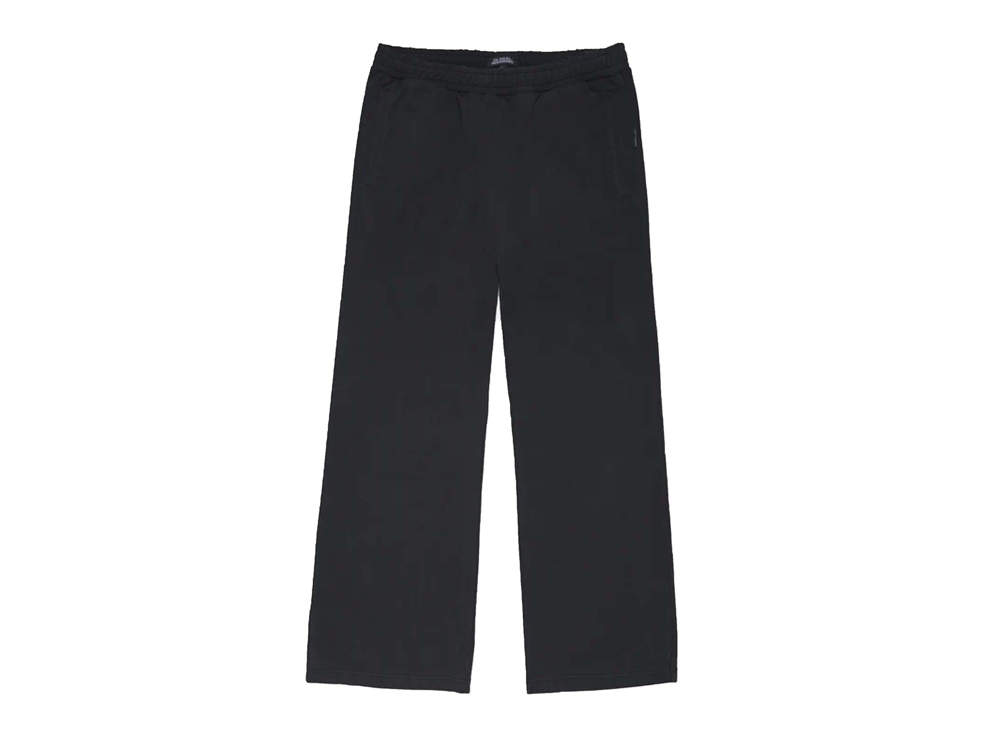 Logo Sweatpants Washed Black DDLSWB Global Warning Logo Sweatpants Washed Black DDLSWB