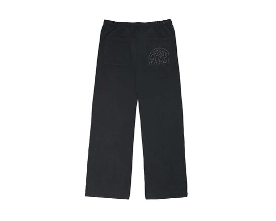 Global Warning Logo Sweatpants Washed Black DDLSWB