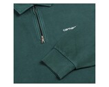 Carhartt WIP Piqué Script Sweat Dark Fir White I035188.32E.GD.03