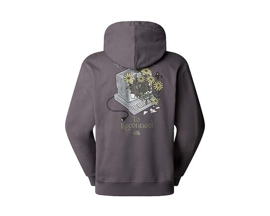 The North Face M Connect Relaxed Hoodie Anthracite Grey NF0A8E40RHI