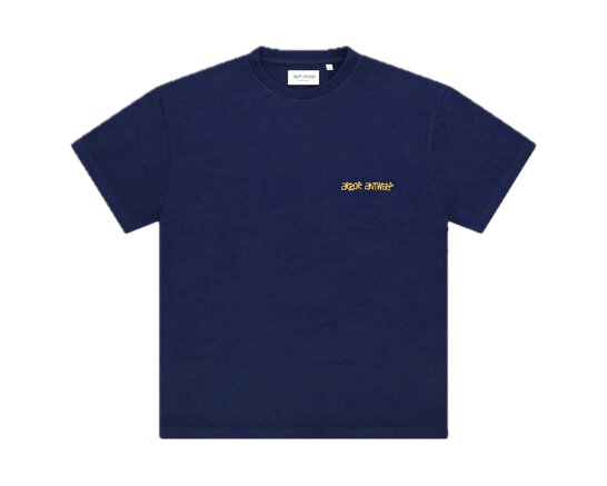 Arbor Antwerp Green Blossoms Tee Navy GREE-BLOS-SHIR