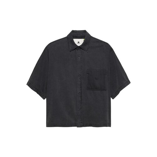Denim Shirt Washed Black 2502038002