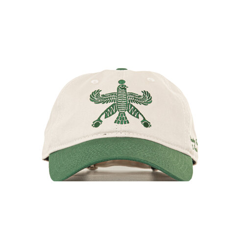 Shahbaz Cap Vintage White Green BT2560 001