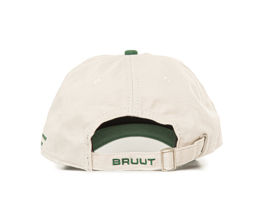 Bruut Shahbaz Cap Vintage White Green BT2560 001