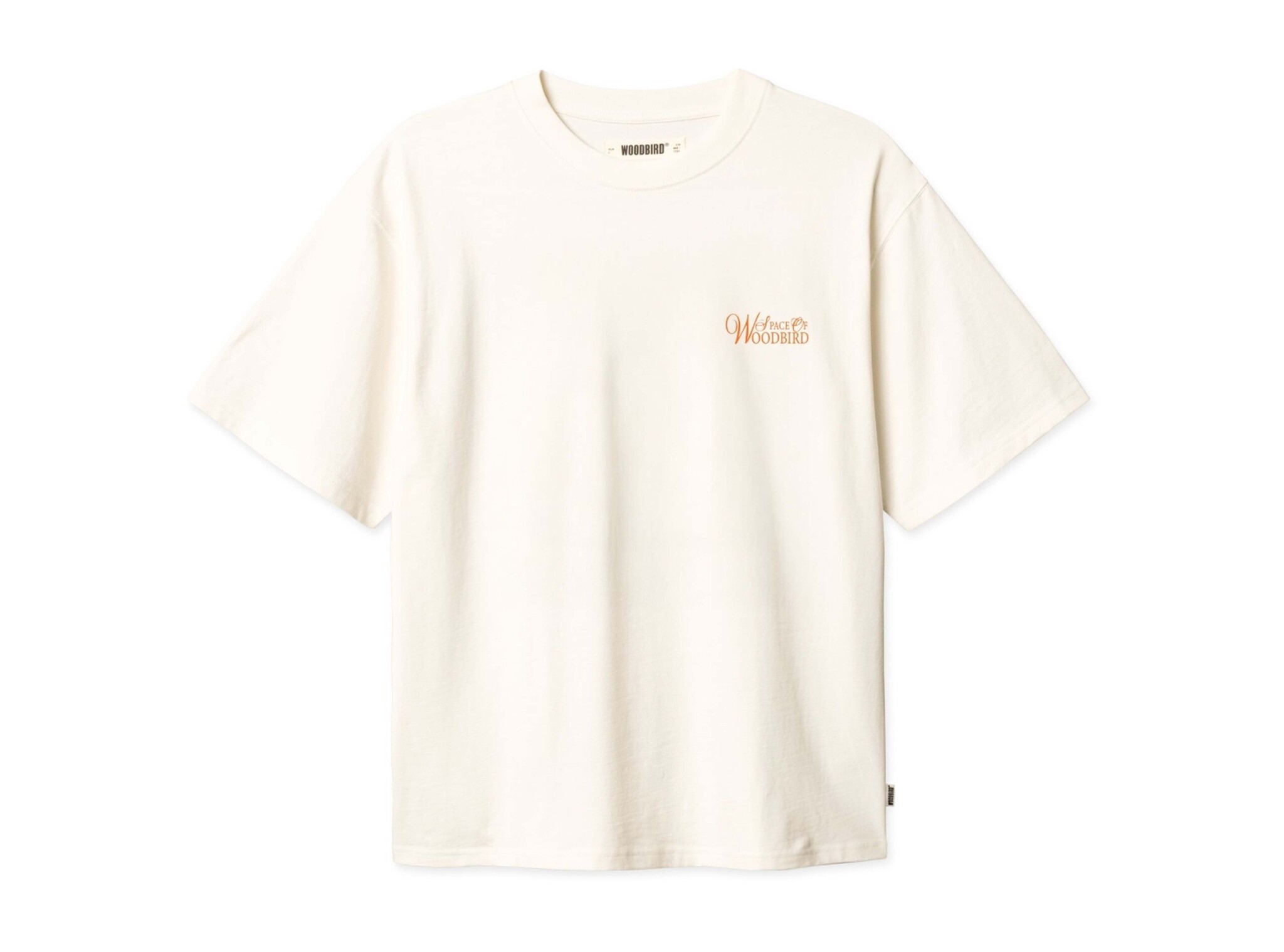 WBBaine Flower Tee Off White 2536 407 Woodbird WBBaine Flower Tee Off White 2536 407
