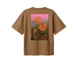 Woodbird WBBaine Flower Tee Dark Brown 2536 407