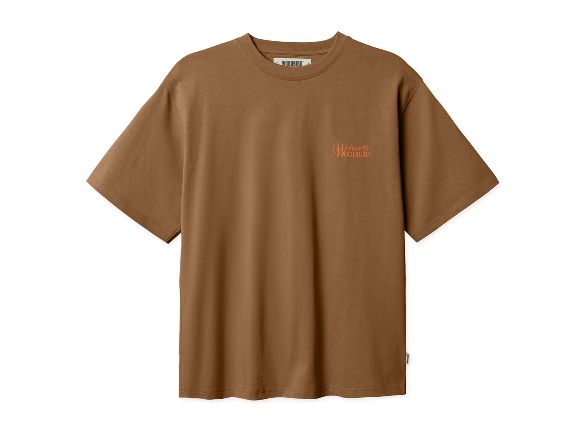 WBBaine Flower Tee Dark Brown 2536 407 Woodbird WBBaine Flower Tee Dark Brown 2536 407