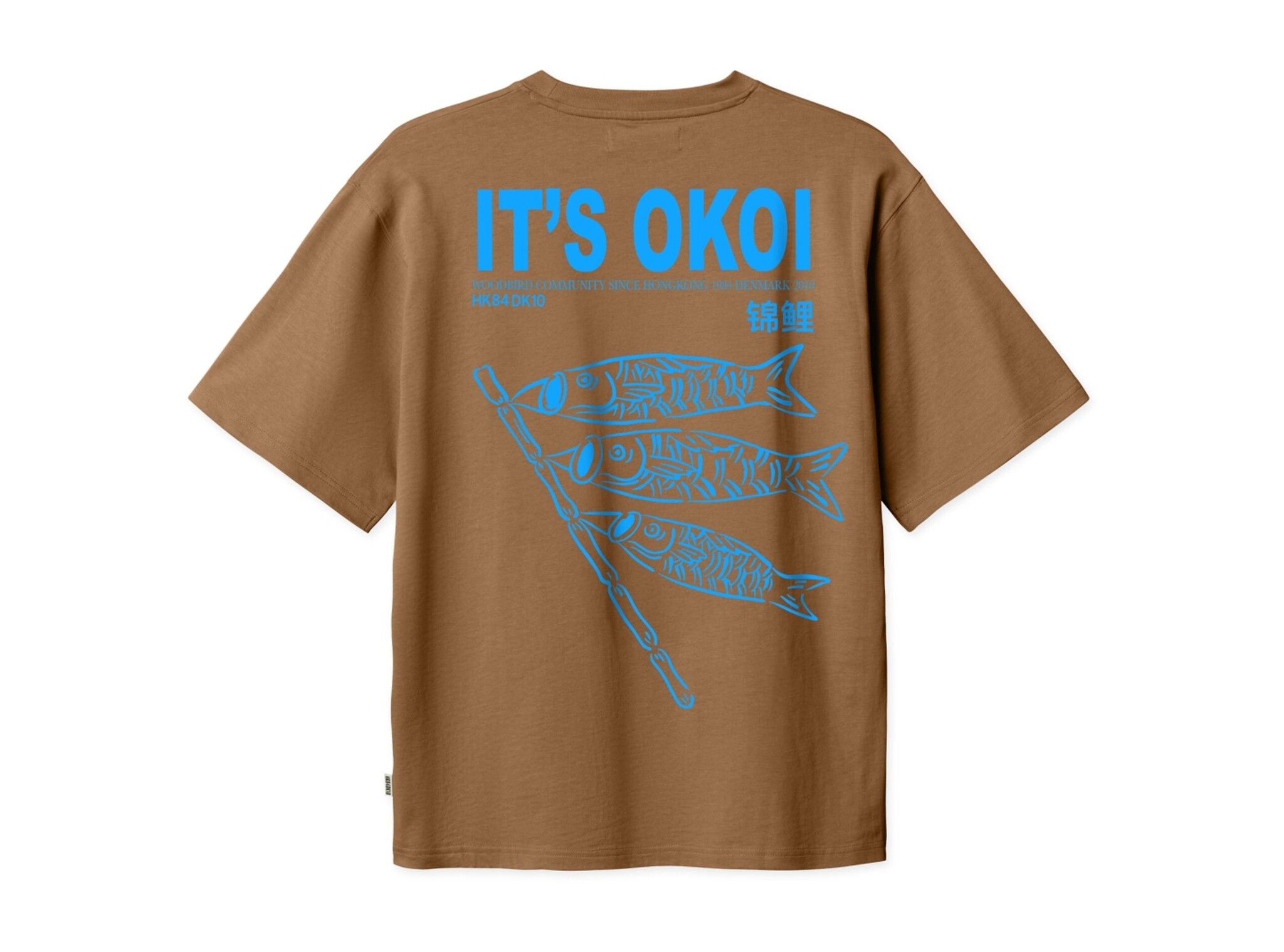 ★BROWNBREATH★ COMMON TEE NAVY Men's Loopback Sweatshirt in Brown | Sunspel