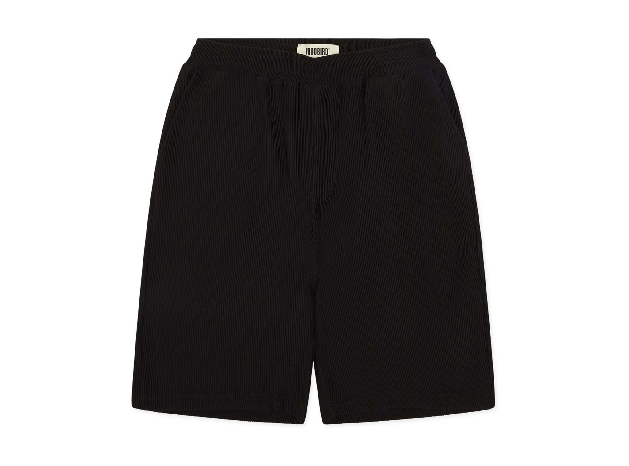 WBBen Plisse Short Black 2416 306 Woodbird WBBen Plisse Short Black 2416 306