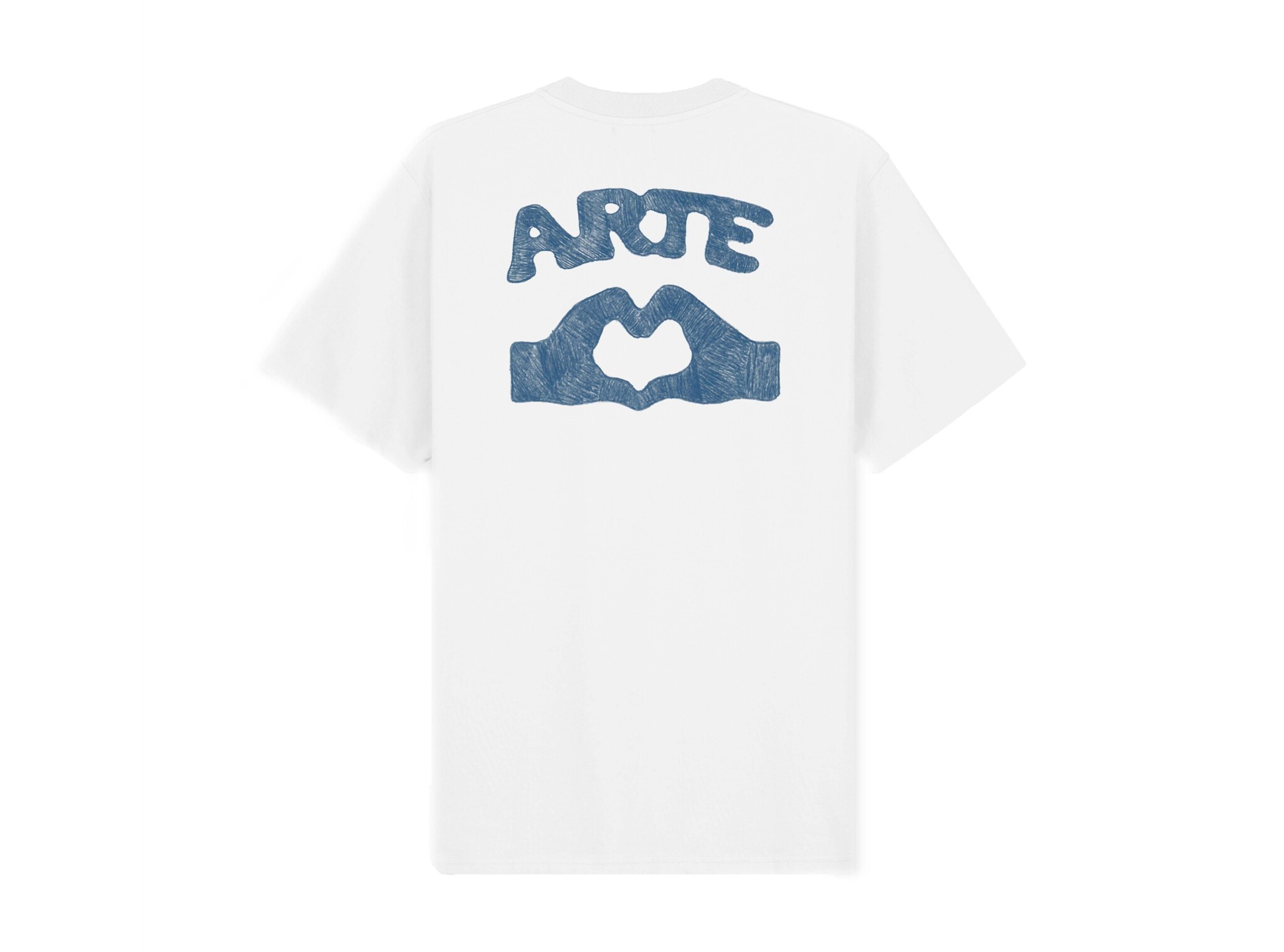 Diels Stitch T-shirt White AW25 094T Arte Antwerp Diels Stitch T-shirt White AW25 094T