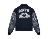 Arte Antwerp Art Saves College Jacket Navy AW25 074J