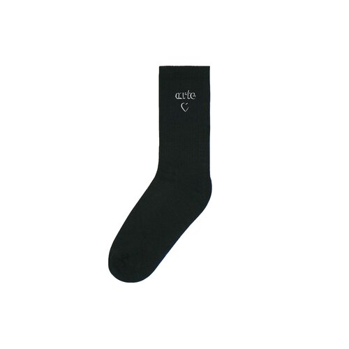 Heart Logo Socks Black AW25 241M