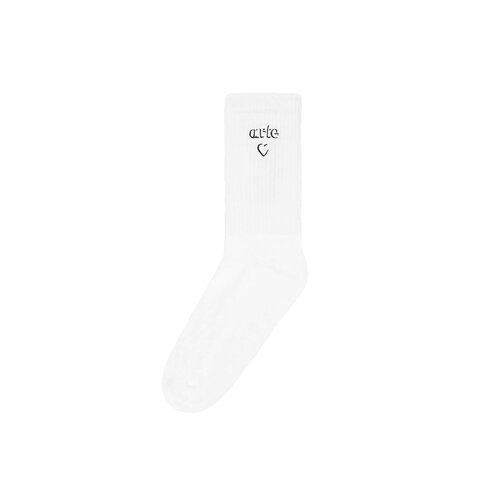 Heart Logo Socks White AW25 241