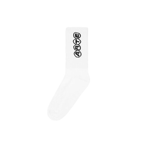 Circle Logo Socks White AW25 236M