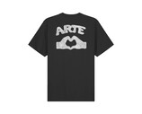 Arte Antwerp Diels Stitch T-Shirt Black AW25 094T