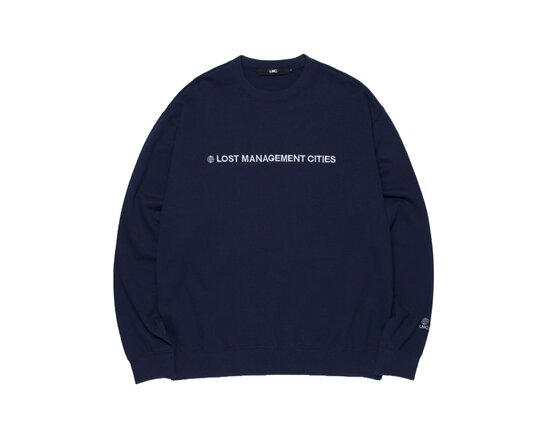 Capital Logo Sweatshirt Navy 0LM21FSW003 LMC Capital Logo Sweatshirt Navy 0LM21FSW003