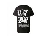 The North Face Coordinates SS Tee Black NF0A826XJK31