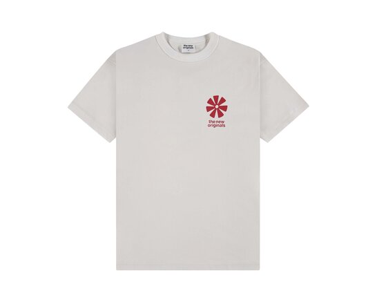 The New Originals Ananse Adinkra Tee White Alyssum TNO437