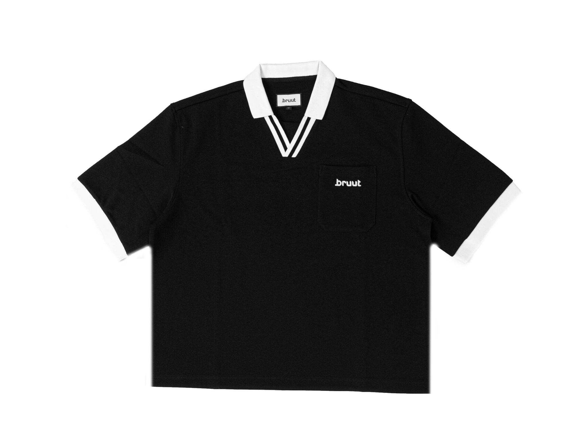 Raw Essence Tee Black BT2501-006 Bruut Raw Essence Tee Black BT2501-006