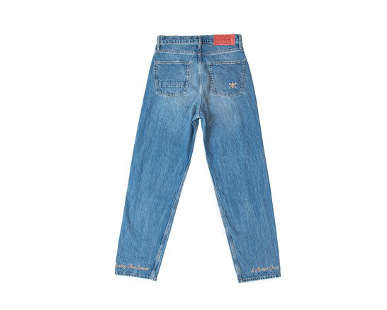 Bruut Shabbaz Denim Pant Mid Blue BT25110-001