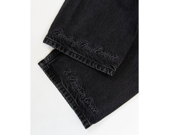 Bruut Shabbaz Denim Pant Black BT25110-002