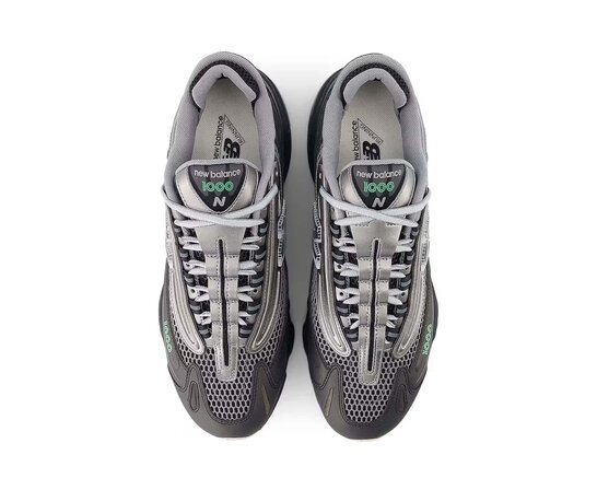 New Balance M1000 Black Dark Silver Metallic M1000T