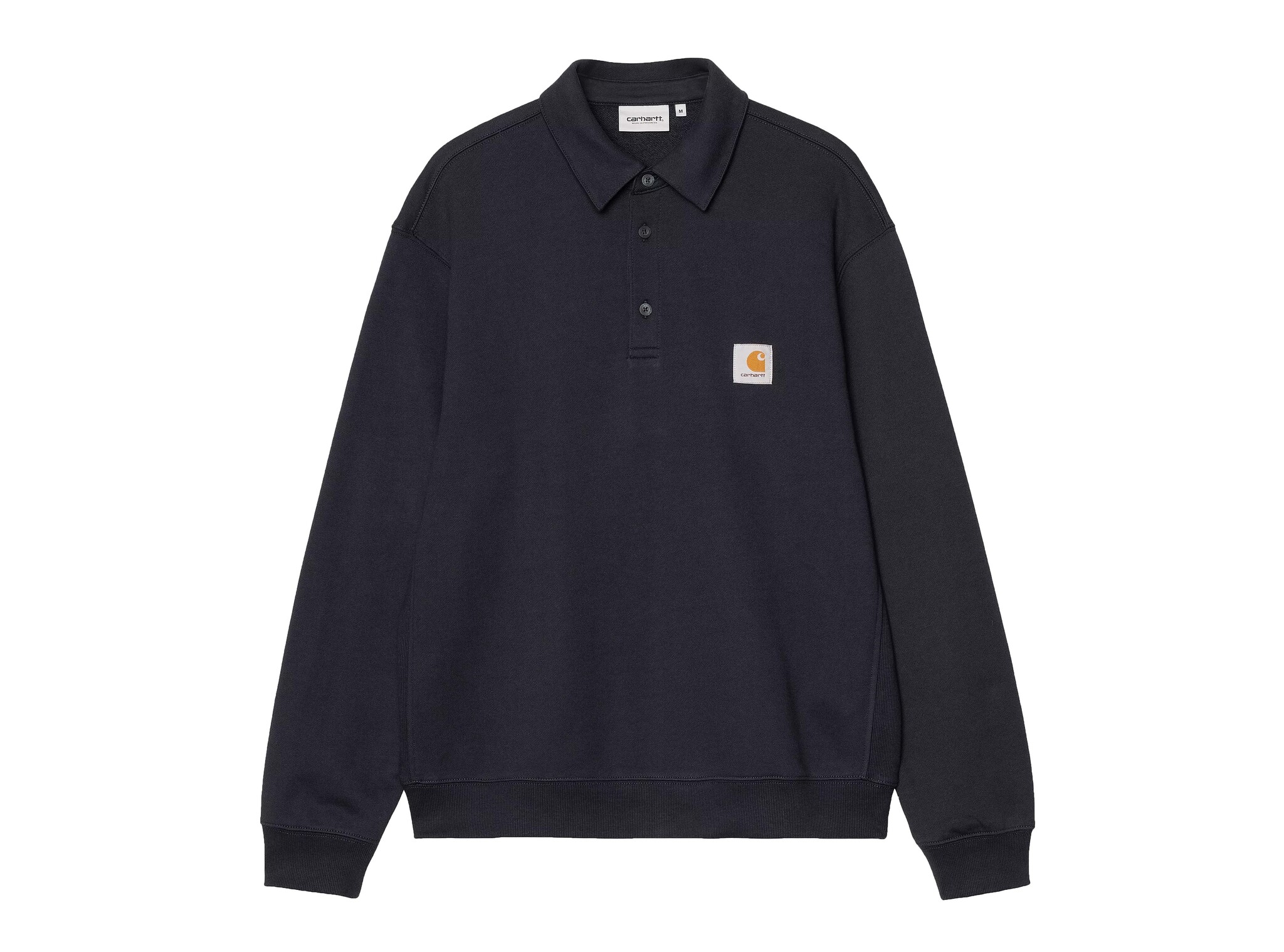 Polo Swea Deep Night I035532.J0.XX.03 Carhartt WIP Polo Swea Deep Night I035532.J0.XX.03