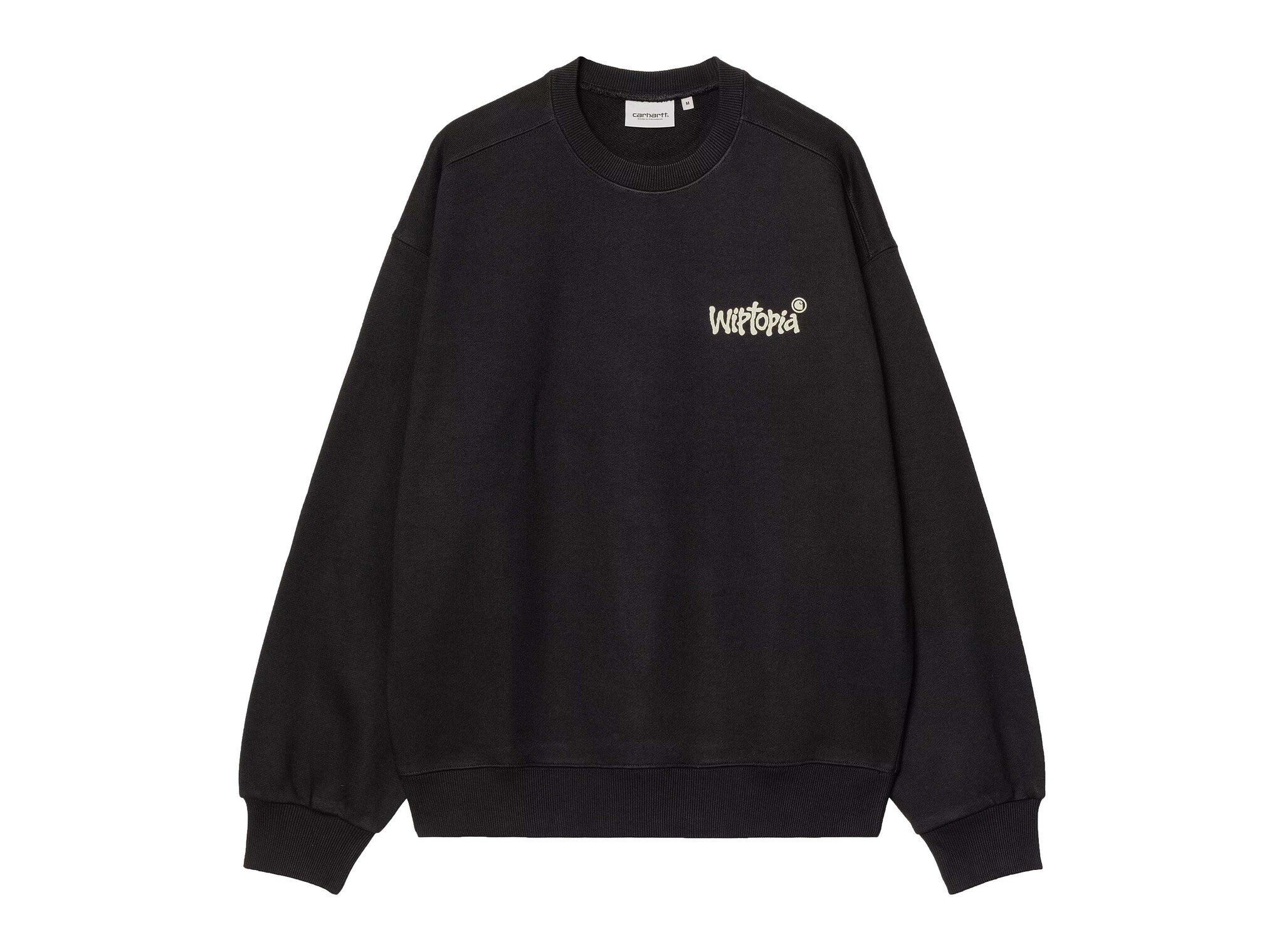 Wiptopia Sweat Black I035644.89.XX.03 Carhartt WIP Wiptopia Sweat Black I035644.89.XX.03