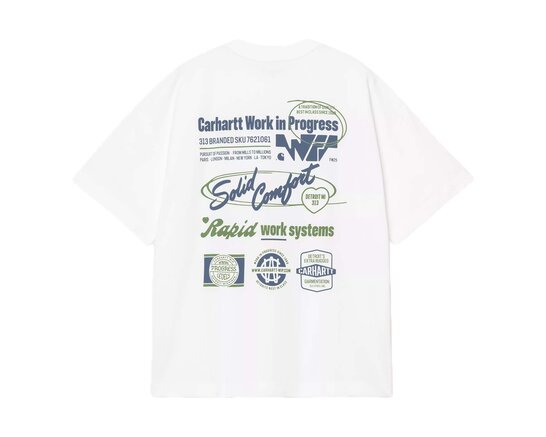 Carhartt WIP SS Network T-shirt White I035624.02.XX.03