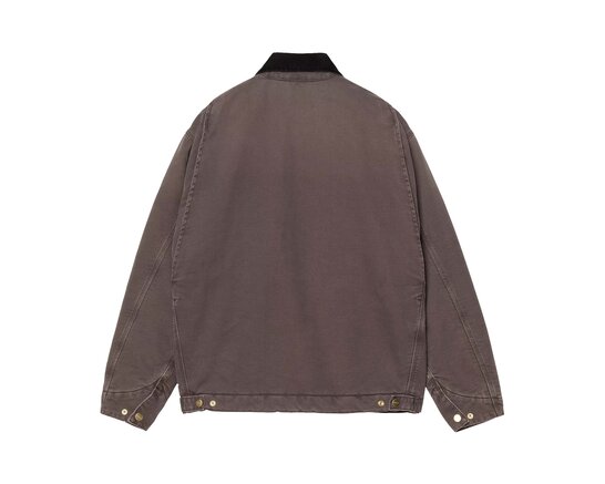 Carhartt WIP OG Detroit Jacket Tobacco Black Stone Canvas I035614.1YL.4O.03