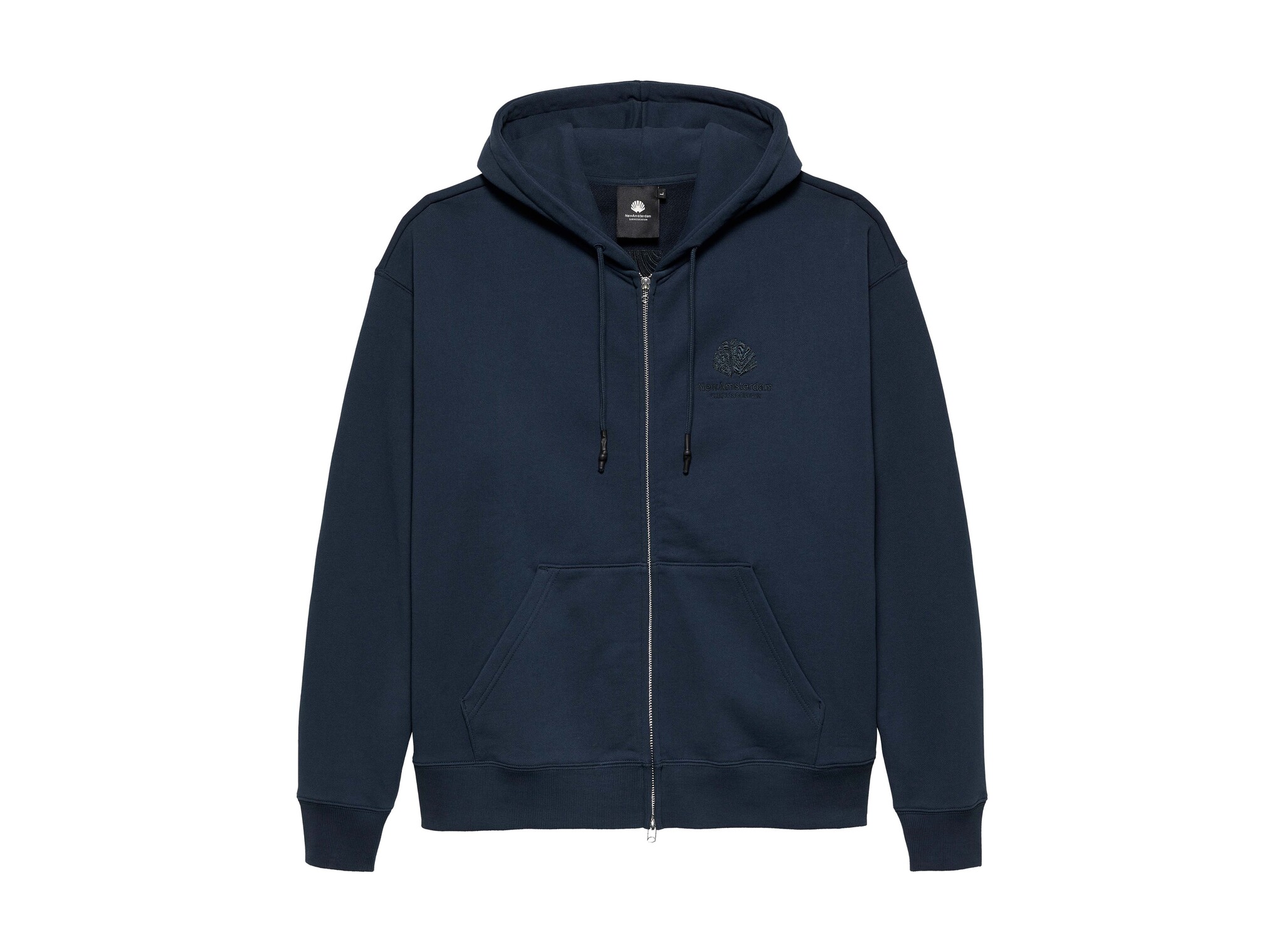 Logo Hoodie Zip Up Navy Night 2502099002 New Amsterdam Surf Association Logo Hoodie Zip Up Navy Night 2502099002
