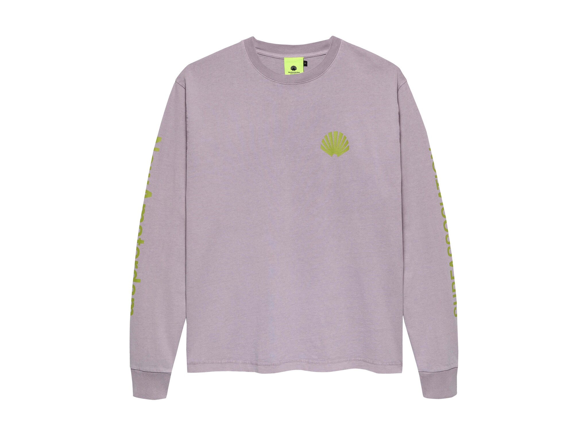 Logo Longsleeve Sea Fog Moss 2502085001 New Amsterdam Surf Association Logo Longsleeve Sea Fog Moss 2502085001