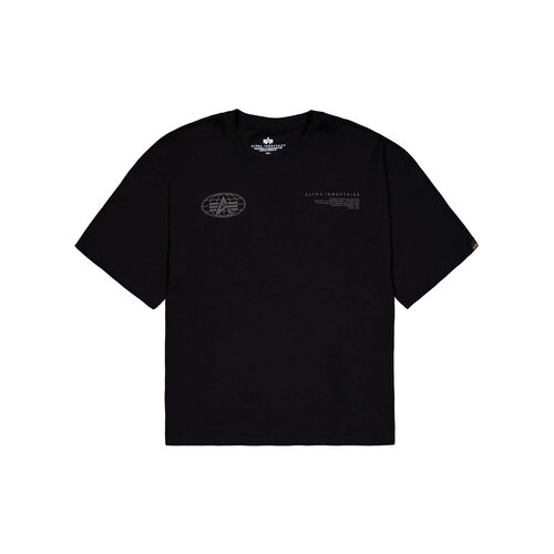 World Logo Back T-Shirt Black 25814 03