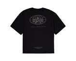 Alpha Industries World Logo Back T-Shirt Black 25814 03