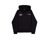 Alpha Industries World Logo Metallic BP Hoodie Black 253841 03