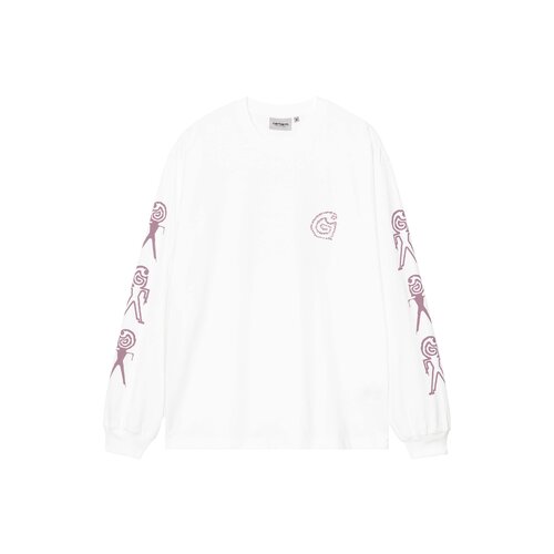LS Terrestrial T-Shirt White Pink Fog I035227.34F.PG.03