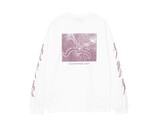Carhartt WIP LS Terrestrial T-Shirt White Pink Fog I035227.34F.PG.03