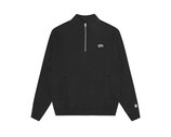 Billionaire Boys Club Small Arch Logo Quarter Zip Crewneck Black BC111