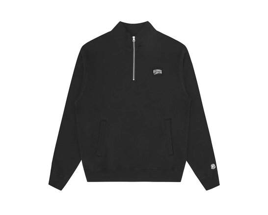 Billionaire Boys Club Small Arch Logo Quarter Zip Crewneck Black BC111